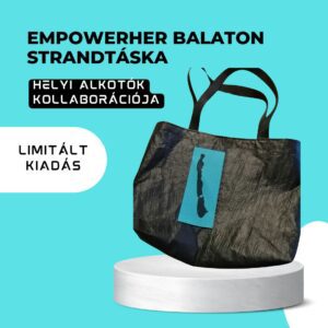 EmpowerHER Balaton strandtáska