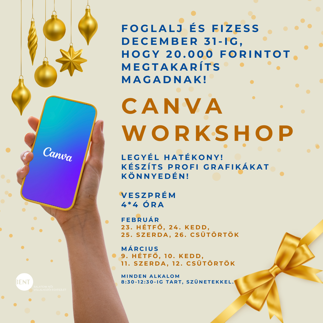 Canva Tanfolyam Veszprémben