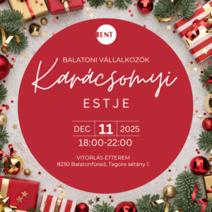 Bent karácsonyi vállalkozói est támogató jegy, Női vállalkozó