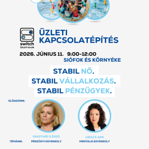 Switch üzleti klub találkozó - Siófok és környéke- 2026. június 11.