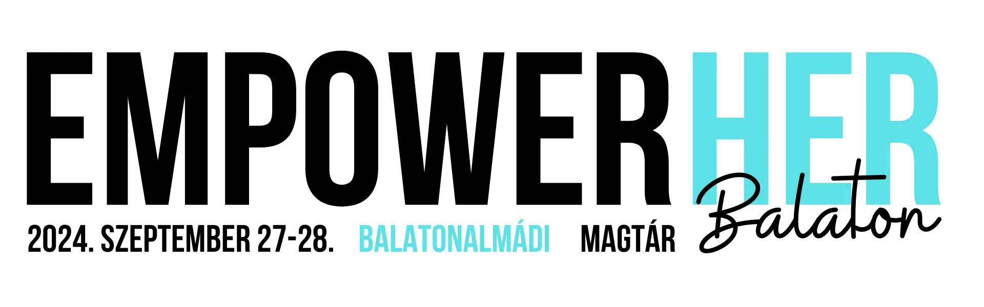 EmpowerHer Balaton Konferencia 2024 Logó - BENT Szakmai Közösség