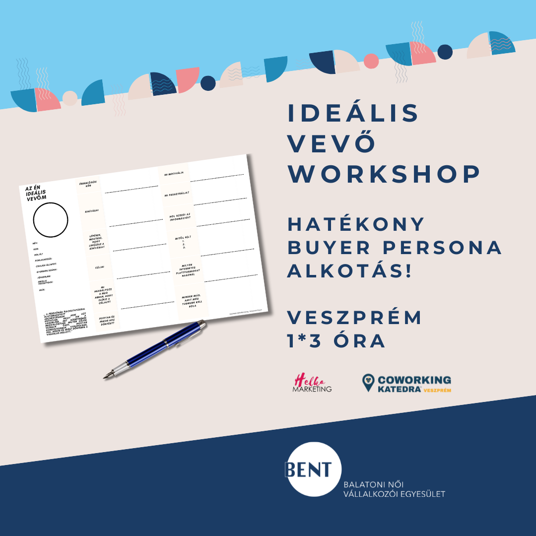 ideális vevő workshop buyer persona veszprém